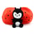 Peluche Flipetz Coccinelle Tomate - Les Déglingos