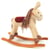 Ane à bascule sonore : jimmy - cheval - peluche - bayer - chic 2000 - 40401 - animal à bascule
