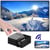 Mini Videoprojecteur Portable WiFi 1080P Pour IOS Android Ultra Léger Et Compact Noir YONIS