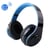 Casque Bluetooth Sans Fil V5.0 Haute Qualité Audio 10m Portée 12h Conversation + SD 32Go Bleu YONIS