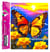 Diamond Painting Broderie Diamant LUMINLIFE 40x50cm, 100% strass, diamants ronds - Joli papillon