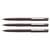 Lot de 3 Feutres à plume Pentel Stylo JM20 - Vert olive - Plastique