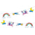 Guirlande - 3,6 m - licornes
