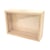 Tirelire en bois avec fenêtre 17 x 12 x 5 cm