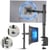 Support Écran PC 13" à 32"- Bras Ecran Universel- Rotation 360°- Rehauseur ecran- Montage Rapide Épaisseur 10-88mm- ACROPAQ