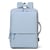 Sac À Dos Ordinateur Grande Capacité Imperméable Avec Port USB Noir Bleu YONIS