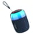 Mini Enceinte Bluetooth 10W Portable Avec Lumière RGB Autonomie 3-4H TWS FM Supportée Blanc YONIS