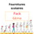 Kit de fournitures scolaires pour collégien·ne de 6ème