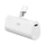Force Power Powerbank 5000mAh PD 20W avec Connecteur USB-C Intégré et Indicateurs LED Blanc