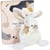 Happy Wild Mini Doudou Lapin beige 17 cm - Doudou et Compagnie