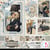 12 papiers scrapbooking carterie 30 x 30 cm Ciao Bella EASTERN JOURNEY