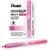 Surligneur rétractable - PENTEL - Handy-Line S - Rose - Pointe 1,0 x 3,6 mm - Lot de 12