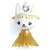 TINYLY – UNIVERS – Porte clefs Margo - Djeco - Orange