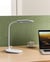 Lampe de Bureau LED Blanche avec Bras Réglable et Rotatif Variateur Fonction CCT