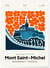 Affiche Mont Saint-Michel 3 | A3 : 29,7x42cm