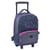 Sac à dos à roulettes KIP GIRL 2 compartiments - 43 CM Graffiti
