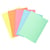 Paquet de 100 sous-chemises SUPER 60 - 22x31cm - Couleurs assorties - x 10 - Exacompta