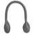 Lot de 2 anses de sac modernes 38 cm gris