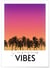 Affiche Summer Vibes 1 | A3 : 29,7x42cm