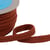 Bobine 20m double cordon fils 10mm orange rouille
