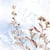 Lot de 4 serviettes en papier découpage collage 33 cm NATURE EN HIVER N 105