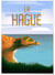 Affiche ville La Hague | A3 : 29,7x42cm