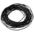 4 Metres de fil cordon coton ciré noir diametre 1 mm - creation bijoux perles