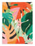 Affiche 50 x 70 cm -  Tropical Leaves V2 - El Buen Limon