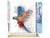 Peinture par Numéro Figured'Art - Perroquet en plein Vol - Kit de Loisir Créatif DIY Numéro d'Art Complet - 40x50cm toile roulée + châssis en bois à monter