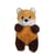 Peluche - Peluche P'tits Farouches renard - 15 cm