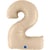 Ballon Géant Chiffre 2 Satin Cream (102 cm)
