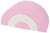 Arc - en - ciel mini – lot de 3 gros blocs blanc, rose (pastel) - Velinda