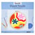 Figured'Art Punch Needle Kit Complet pour Adultes et Enfants - Dégradé de Fleurs - Parfait pour Débutant. Set prêt à broder taille 20x20cm avec cadre circulaire