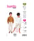Patron Burda 9261 - Ensemble Tee- shirt, Pantalon ou short Enfant de 98 à 128 cm taille n°98-128