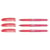 Lot de 3 stylos roller Pilot FriXion Point 0,5 mm - Rouge