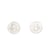 Lot de 3 boutons transparents