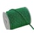 4 mètres de cordon, cordelette unie tressée décoration, scrapbooking couture 4 mm VERT