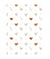 Tissu coton poules de 135 cm de largeur Blanc vendu par 50 cm