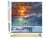 Peinture par Numéro Figured'Art - Océan et coucher de soleil - Kit de Loisir Créatif DIY Numéro d'Art Complet - 40x50cm toile roulée + châssis en bois à monter