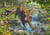 Puzzle 1000 pièces - Mark Fredrickson - Retriever au Printemps - Schmidt Spiele