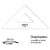 Graphoplex - Equerre 45° 3 bords droits 21 cm