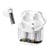 Ecouteurs Bluetooth Sans Fil Basse Latence Son Haute Qualité Design Ergonomique Blanc YONIS