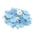 100 boutons en mélange résine couture scrapbooking BLEU CLAIR