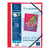 Chemise à élastiques 3 rabats polypropylène translucide Krea Cover - A4 - Rouge - x 25 - Exacompta