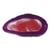 Rayher - Améthyste plat Prune 34 x 63 mm Imitation en résine