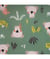 Tissu coton enfant Chien de 150 cm de largeur Vert vendu par 50 cm