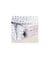 Tissu coton étoilé sur fond blanc de 140 cm de largeur 23 Curry vendu par 50 cm