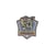 Ecusson thermocollant Jean rhinos 5cm
