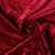 Tissu Velours d'ameublement extensible Cybèle uni Rouge