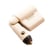 Avizar Chargeur Allume-cigare vers USB-A 500mA Entrée 12V et Sortie 5V Beige